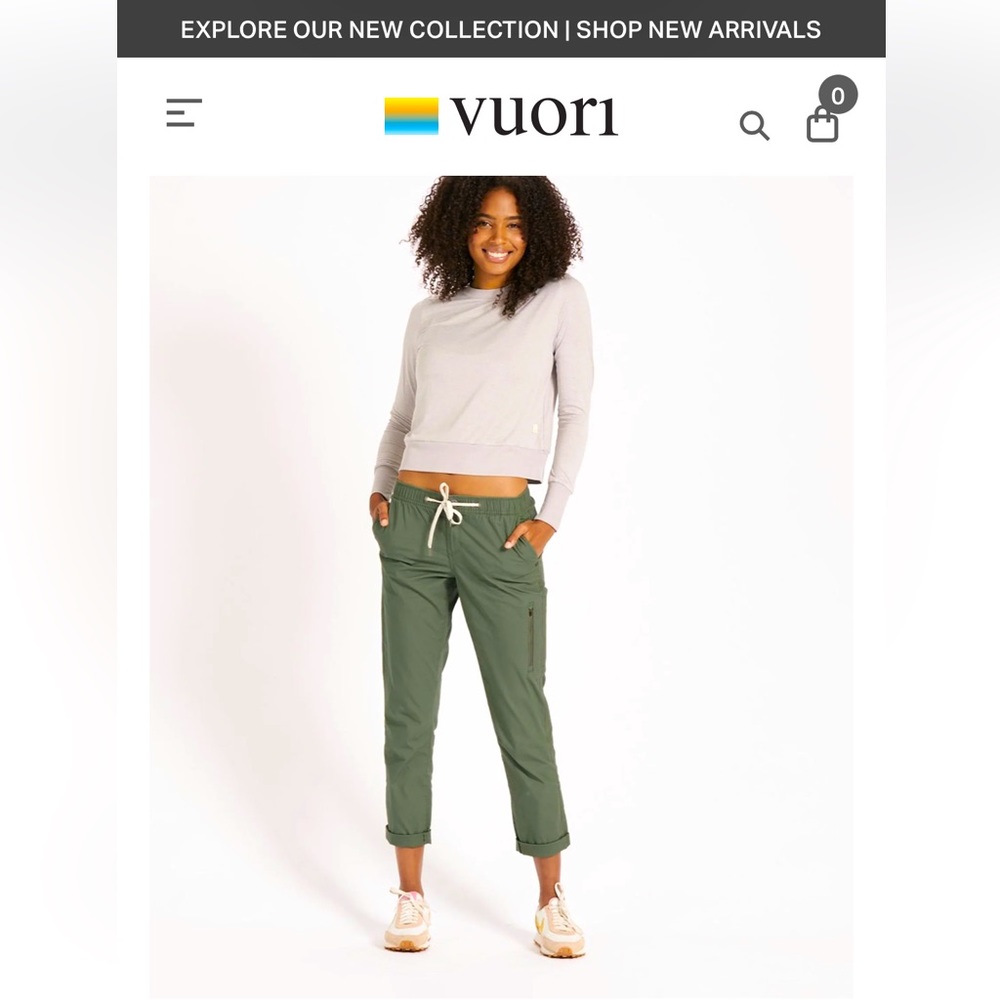 Vuori Ripstop Pants - dusty purple!